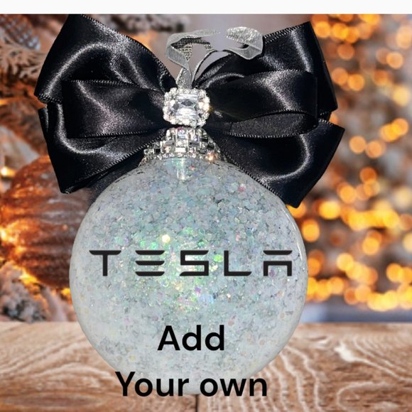 Tesla Christmas Tree Ornament| Customized Present| White Elephant Gift, Vehicle - Picture 12 of 15